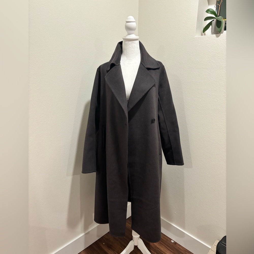 Midi Trench Coat w/ tie